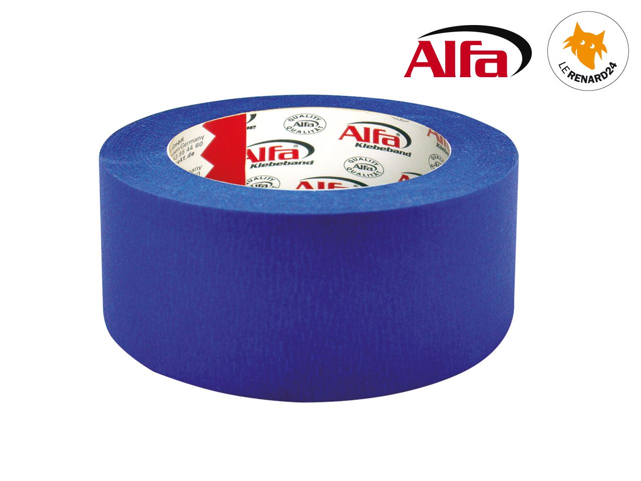 Papier crêpé «Blue Tape» pour peintres et travaux de peintures - ALFA 508